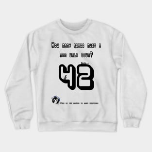 The answer is 42 Crewneck Sweatshirt